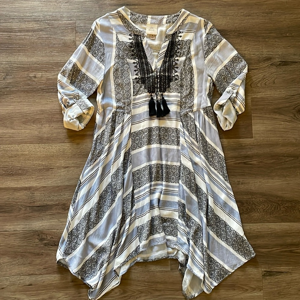 Blue Knox Rose Dress